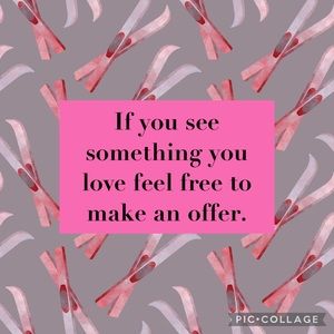 If you see something you love please feel free to make an offer.